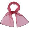 image:imageAllegra K Women Transparent Skinny Organza Scarf Solid Color Lightweight NeckerchiefRed