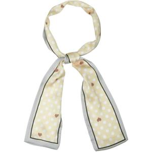 image:imageAllegra K Skinny Scarves 50s Polka Dots Neck Wraps for Women Cute Ribbon Hairband NeckerchiefYellow Heart
