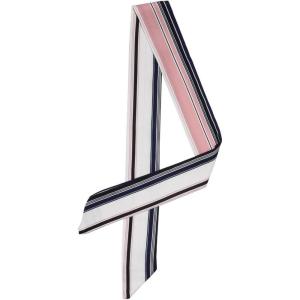 image:imageAllegra K Women Polka Dots Stripe Heart Print Skinny Scarf Sharp Neck Scarves DoubleSided NeckerchiefNavy Blue Pink