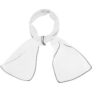 image:imageAllegra K Women Transparent Skinny Organza Scarf Solid Color Lightweight NeckerchiefWhite