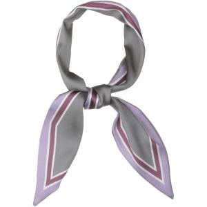 image:imageAllegra K Womens Skinny Scarf Ribbon Hair Band Heart Print Handbag Handle Neck ScarfPurple Pure