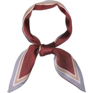 image:imageAllegra K Womens Skinny Scarf Ribbon Hair Band Heart Print Handbag Handle Neck ScarfWine Red Pure