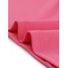 image:imageAllegra K Evening Cocktail Dress for Womens Valentines Day Elegant Flared One Shoulder Formal DressesShiny Pink