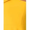image:imageAllegra K Evening Cocktail Dress for Womens Valentines Day Elegant Flared One Shoulder Formal DressesYellow
