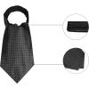 image:imageAllegra K Mens Polka Dots SelfTied Neck Cravat Tie Ascot Tie Formal Party CravatsBlack