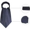 image:imageAllegra K Mens Polka Dots SelfTied Neck Cravat Tie Ascot Tie Formal Party CravatsNavy Blue