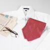 image:imageAllegra K Mens Polka Dots SelfTied Neck Cravat Tie Ascot Tie Formal Party CravatsWine Red White