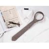image:imageAllegra K Mens Self Tied Solid Color Formal Casual Skinny NecktieCoffee