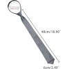 image:imageAllegra K Mens Skinny Pretied Solid Color Zipper Ties Neck Adjustable Strap Wedding Groom TieDark Gray