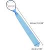 image:imageAllegra K Mens Skinny Pretied Solid Color Zipper Ties Neck Adjustable Strap Wedding Groom TieSky Blue