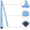 image:imageAllegra K Mens Solid Color Selftied Stripes Textured Wide Tie Neck Wedding Formal TiesDeep Sky Blue