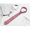 image:imageAllegra K Mens Solid Color Selftied Stripes Textured Wide Tie Neck Wedding Formal TiesDusty Pink