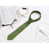 image:imageAllegra K Mens Solid Color Selftied Stripes Textured Wide Tie Neck Wedding Formal TiesGrass Green