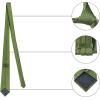image:imageAllegra K Mens Solid Color Selftied Stripes Textured Wide Tie Neck Wedding Formal TiesGrass Green