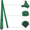 image:imageAllegra K Mens Solid Color Selftied Stripes Textured Wide Tie Neck Wedding Formal TiesGreen