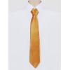 image:imageAllegra K Mens Solid Color Selftied Stripes Textured Wide Tie Neck Wedding Formal TiesOrange Yellow