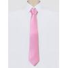 image:imageAllegra K Mens Solid Color Selftied Stripes Textured Wide Tie Neck Wedding Formal TiesPink