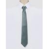 image:imageAllegra K Mens Solid Color Selftied Stripes Textured Wide Tie Neck Wedding Formal TiesSilver Grey