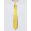 image:imageAllegra K Mens Solid Color Selftied Stripes Textured Wide Tie Neck Wedding Formal TiesYellow