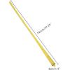 image:imageAllegra K Mens Solid Color Selftied Stripes Textured Wide Tie Neck Wedding Formal TiesYellow