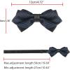 image:imageAllegra K Mens Striped PreTied Bow Tie Adjustable Neck Bowties Wedding Formal TiesBlue