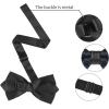 image:imageAllegra K Mens Striped PreTied Bow Tie Adjustable Neck Bowties Wedding Formal TiesBlue