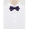 image:imageAllegra K Mens Striped PreTied Bow Tie Adjustable Neck Bowties Wedding Formal TiesPurple