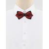 image:imageAllegra K Mens Striped PreTied Bow Tie Adjustable Neck Bowties Wedding Formal TiesRed