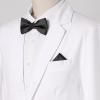 image:imageAllegra K Necktie PreTied Bowtie and Pocket Square Set Ties for Wedding BusinessBlack