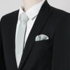 image:imageAllegra K Necktie PreTied Bowtie and Pocket Square Set Ties for Wedding BusinessGray