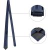 image:imageAllegra K Necktie PreTied Bowtie and Pocket Square Set Ties for Wedding BusinessNavy Blue