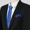 image:imageAllegra K Necktie PreTied Bowtie and Pocket Square Set Ties for Wedding BusinessRoyal Blue