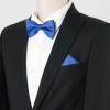 image:imageAllegra K Necktie PreTied Bowtie and Pocket Square Set Ties for Wedding BusinessRoyal Blue