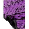image:imageAllegra K Womens Sequin Tops Metallic Sparkle Glitter Sleeveless Camisole Tank Top Party Club Crop TopsPurple