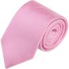 image:imageAllegra K Mens Solid Color Selftied Stripes Textured Wide Tie Neck Wedding Formal TiesPink