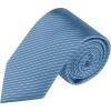 image:imageAllegra K Mens Solid Color Selftied Stripes Textured Wide Tie Neck Wedding Formal TiesSteel Blue