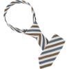 image:imageAllegra K Mens Stripe Necktie SelfTied Linen Slim Ties for Business CasualBrown