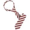 image:imageAllegra K Mens Stripe Necktie SelfTied Linen Slim Ties for Business CasualRed