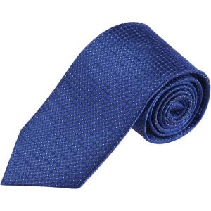 image:imageAllegra K Classic Solid Color Formal Necktie Plaid Ties for MenRoyal Blue