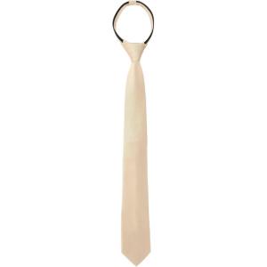 image:imageAllegra K Mens Skinny Pretied Solid Color Zipper Ties Neck Adjustable Strap Wedding Groom TieChampagne