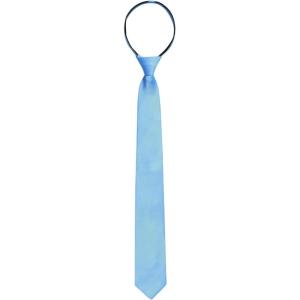 image:imageAllegra K Mens Skinny Pretied Solid Color Zipper Ties Neck Adjustable Strap Wedding Groom TieSky Blue