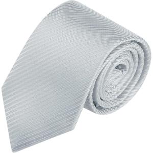 image:imageAllegra K Mens Solid Color Selftied Stripes Textured Wide Tie Neck Wedding Formal TiesGray