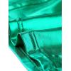 image:imageAllegra K Metallic Crop Top for Womens Sleeveless Cut Out Party Clubwear Holographic Tank TopsGreen