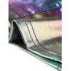 image:imageAllegra K Metallic Crop Top for Womens Sleeveless Cut Out Party Clubwear Holographic Tank TopsHolographic Purple