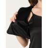 image:imageAllegra K Sequin Bolero for Womens Sparkly Crop Glitter Formal Shrug for Evening DressesBlack