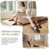 image:imageAllegra K Womens Buckle Round Toe Cutout Slip on Flats PumpsBlack2