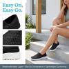 image:imageAllegra K Womens Casual Slipon Shoes Two Ways Lightweight Breathable Unisex White Shoes  11 m US