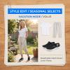image:imageAllegra K Womens Clogs Garden Shoes Slip on Sandals Breathable Summer Walking SlippersBlack
