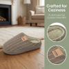 image:imageAllegra K Womens House Shoes Slip on Snow Winter Warm Indoor Outdoor SlippersGreen