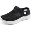 image:imageAllegra K Womens Clogs Garden Shoes Slip on Sandals Breathable Summer Walking SlippersBlack